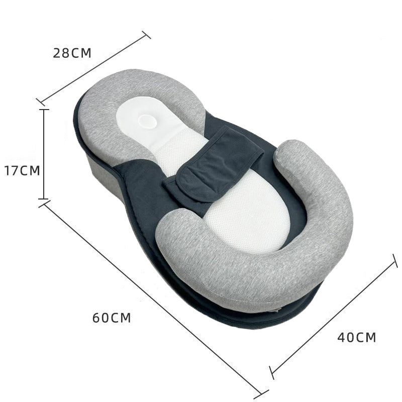 Postpartum Baby Positioning Pillow – Adjustable Slope Pillow for Side Sleeping & Anti-Overflow Milk Support