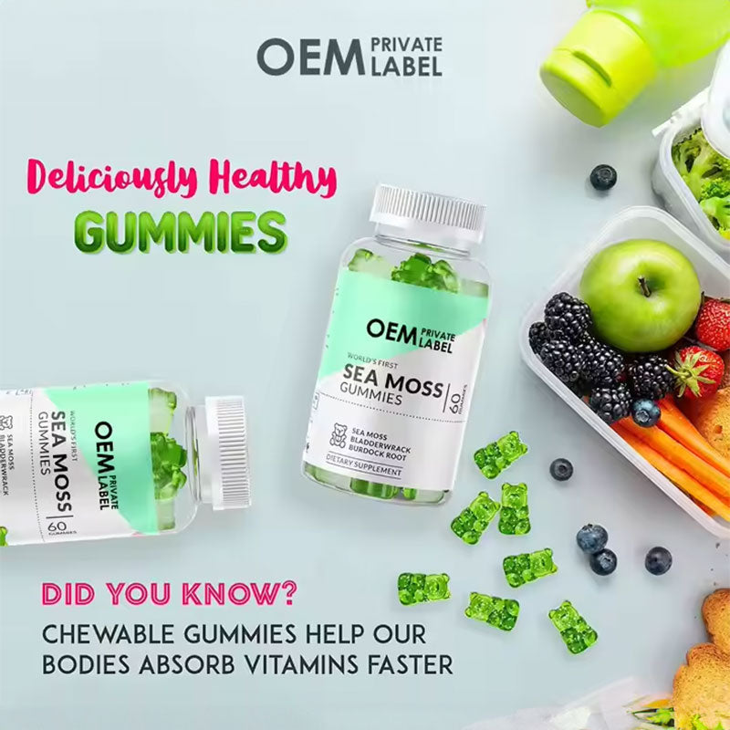 Seaweed gummies