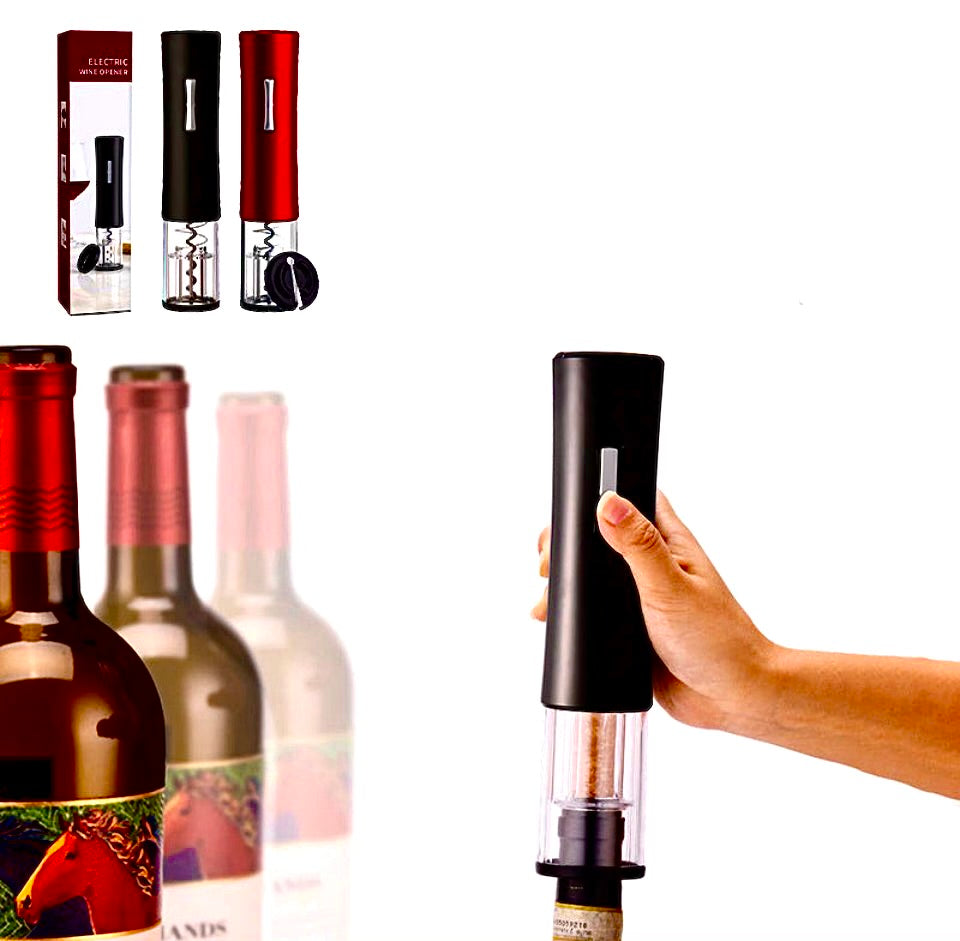 Rechargeable Electric Wine Opener – Automatic Corkscrew with USB Charging Cable for Effortless Wine Opening