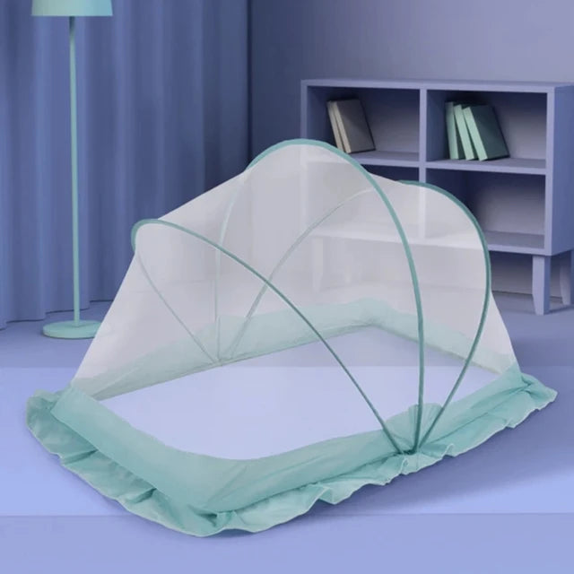 Crib Mosquito Net Encrypted Children Yurt Free Installation Portable Foldable Cribs Tent Cradle Bed Sleeping Pad