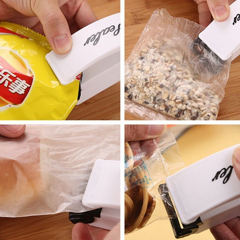 Mini Hand Pressure Heat Sealer – Reseal Snack Bags & Food Packs in Seconds