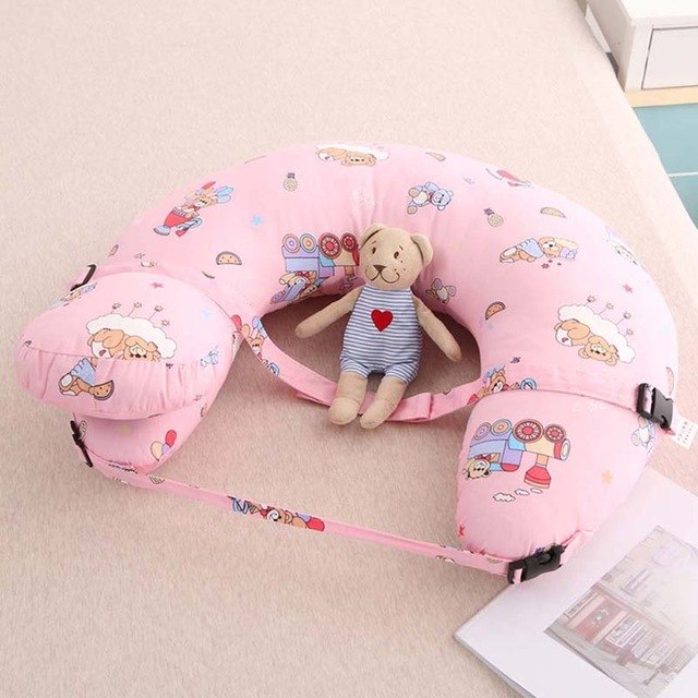 Breastfeeding Pillow – Multifunctional U-Shaped Nursing Pillow for Newborn Feeding & Pregnant Waist Support