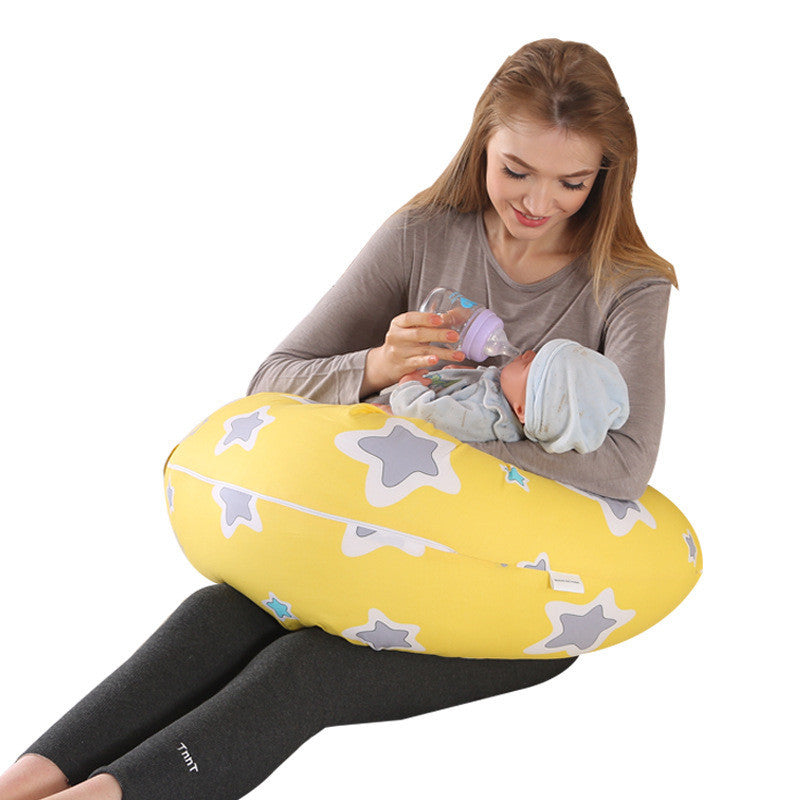 Multifunctional Maternity & Breastfeeding Pillow – Full Body Support for Pregnancy