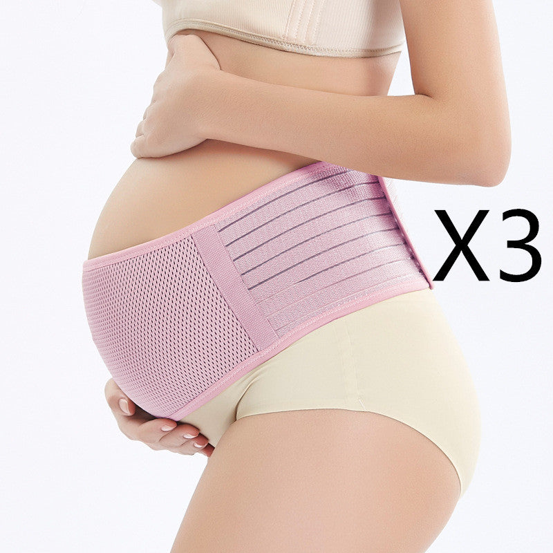 Mid-Pregnancy Abdominal Support Belt – Adjustable Maternity Belly Band for Lower Back & Pelvic Pain Relief