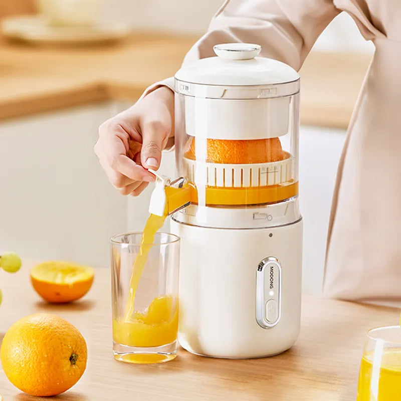Portable Steel Electric Juicer – Fresh Juice in Seconds