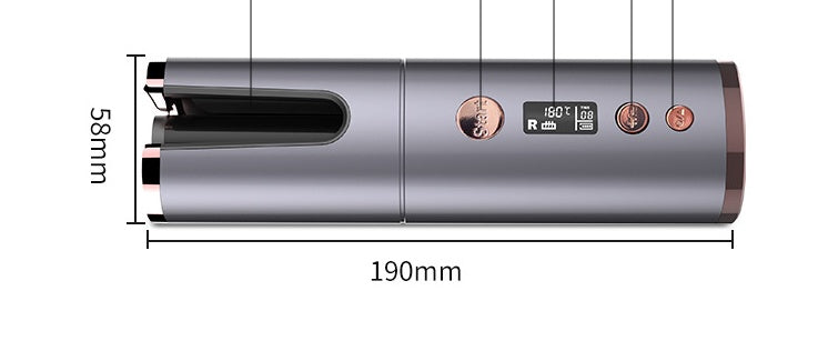 Wireless Curling iron