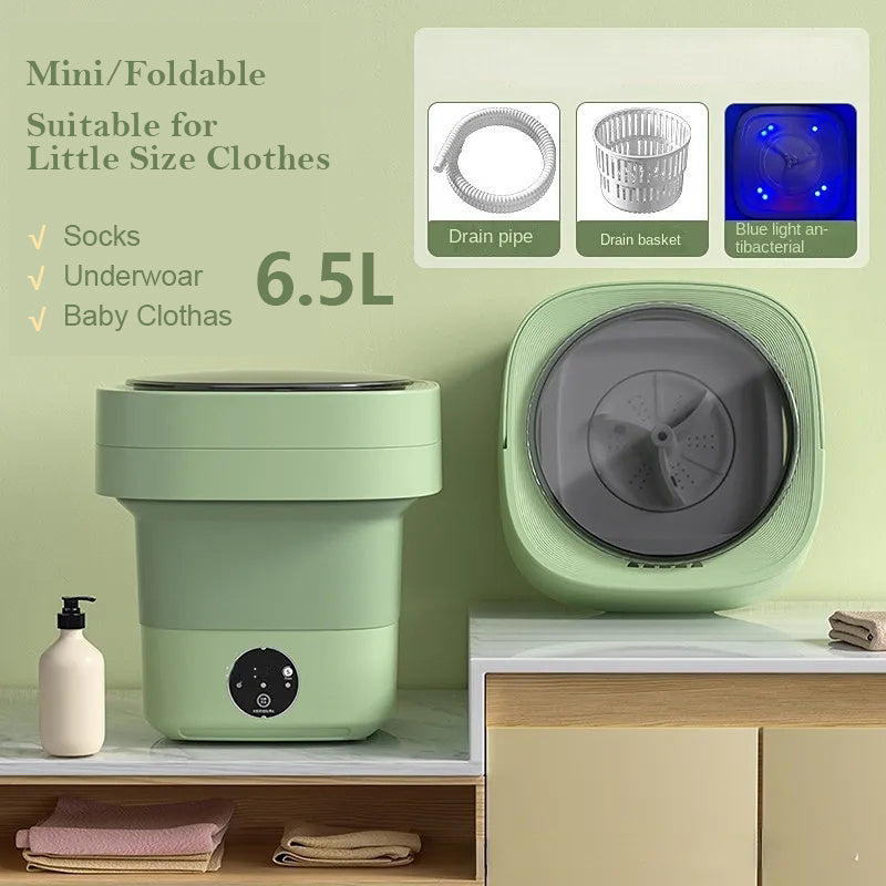 Mini Foldable Washing Machine – Laundry Simplified, Anywhere