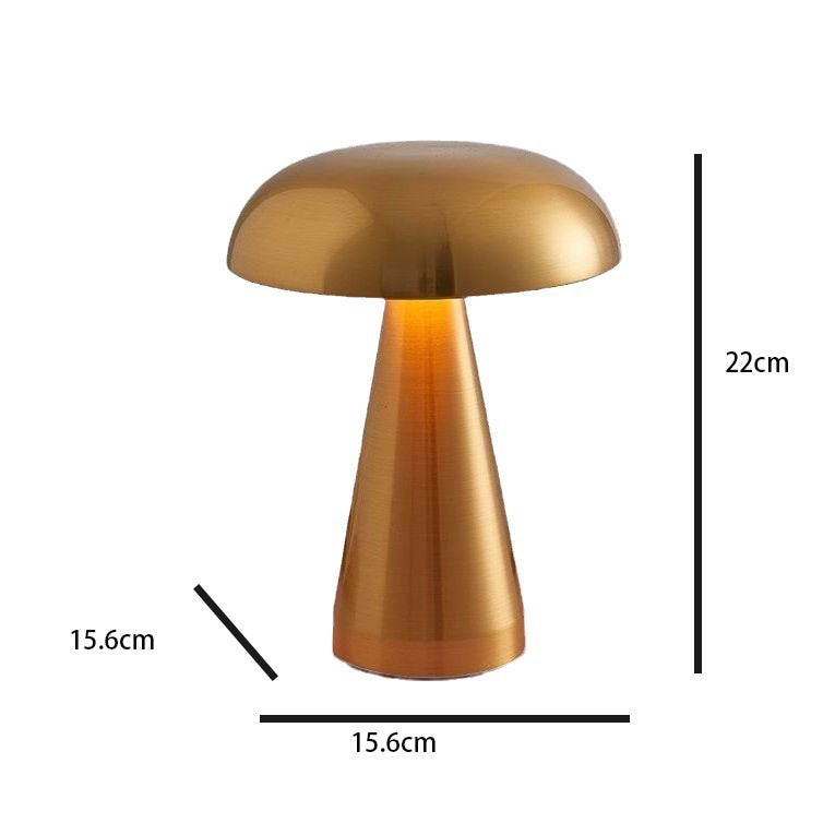 Retro Touch-Control Bar Table Lamp – Rechargeable Eye-Care Night Light