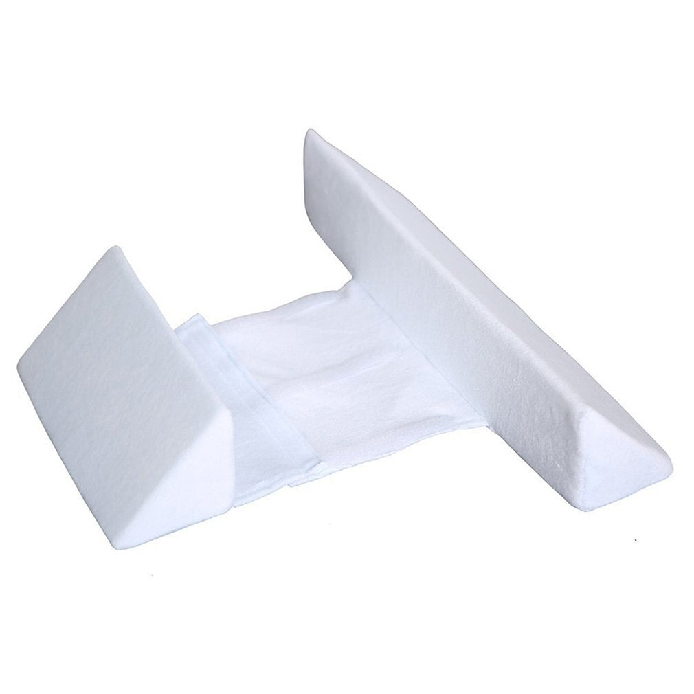Baby Side Sleeping Pillow – Anti-Head Deviation & Washable Waist Support for Newborns