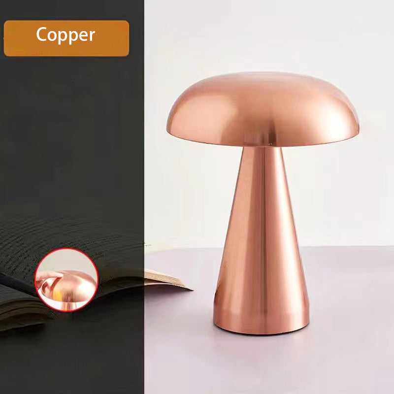 Retro Touch-Control Bar Table Lamp – Rechargeable Eye-Care Night Light