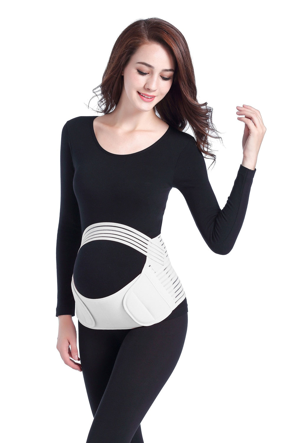 Maternity Belly Support Belt – Adjustable Waist & Abdomen Support Band for Pregnancy Comfort