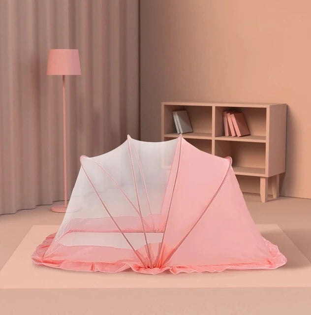 Crib Mosquito Net Encrypted Children Yurt Free Installation Portable Foldable Cribs Tent Cradle Bed Sleeping Pad