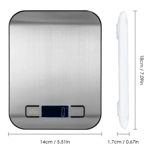Stainless steel Kitchen Digital Scale