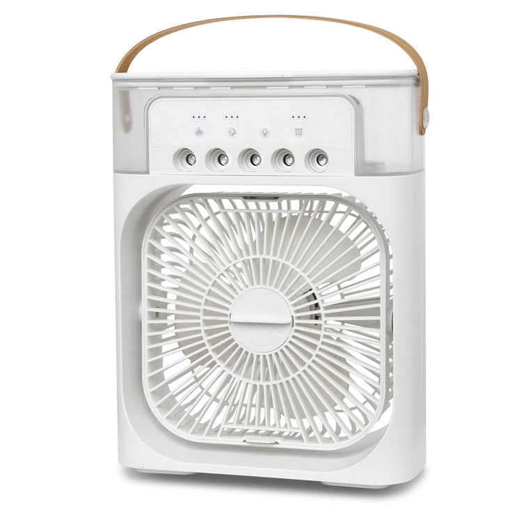 USB Desktop Water-Cooling Spray Fan – Portable Air Conditioner with Humidifier