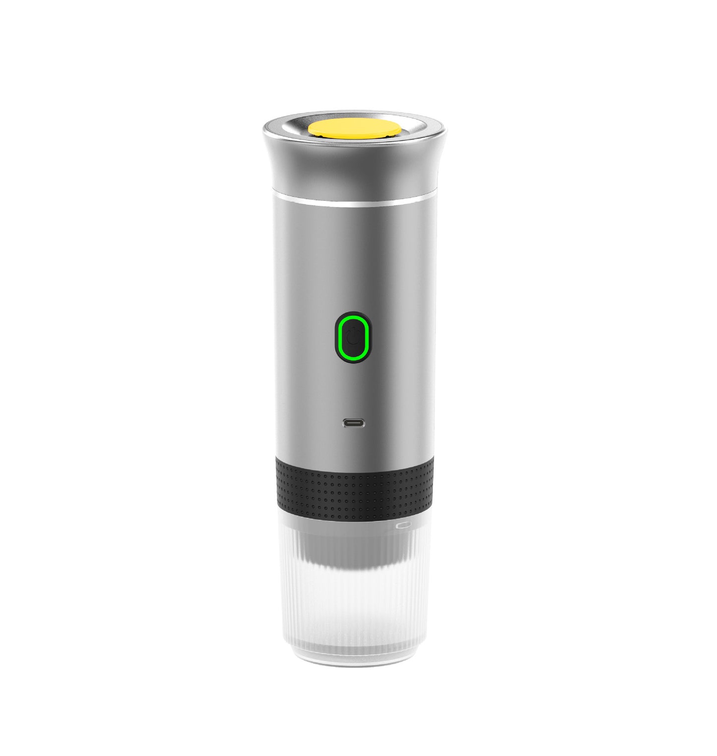 Portable Capsule Coffee Machine – Self-Heating Electric Espresso Maker for Home, Travel & Office, USB Rechargeable, Compatible with Capsules & Ground Coffee