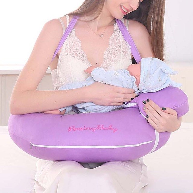 Breastfeeding Pillow – Multifunctional U-Shaped Nursing Pillow for Newborn Feeding & Pregnant Waist Support