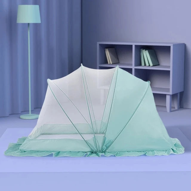 Crib Mosquito Net Encrypted Children Yurt Free Installation Portable Foldable Cribs Tent Cradle Bed Sleeping Pad