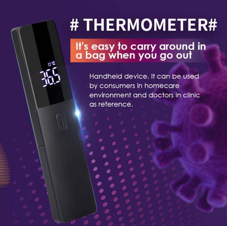 LED Display Smart Thermometer – Digital Body & Surface Temperature Monitor for Home Use