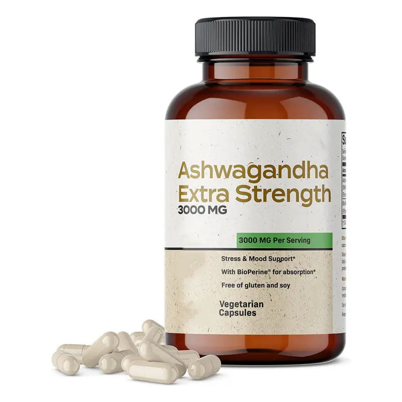 Ashwagandha Capsules Energy Supplement