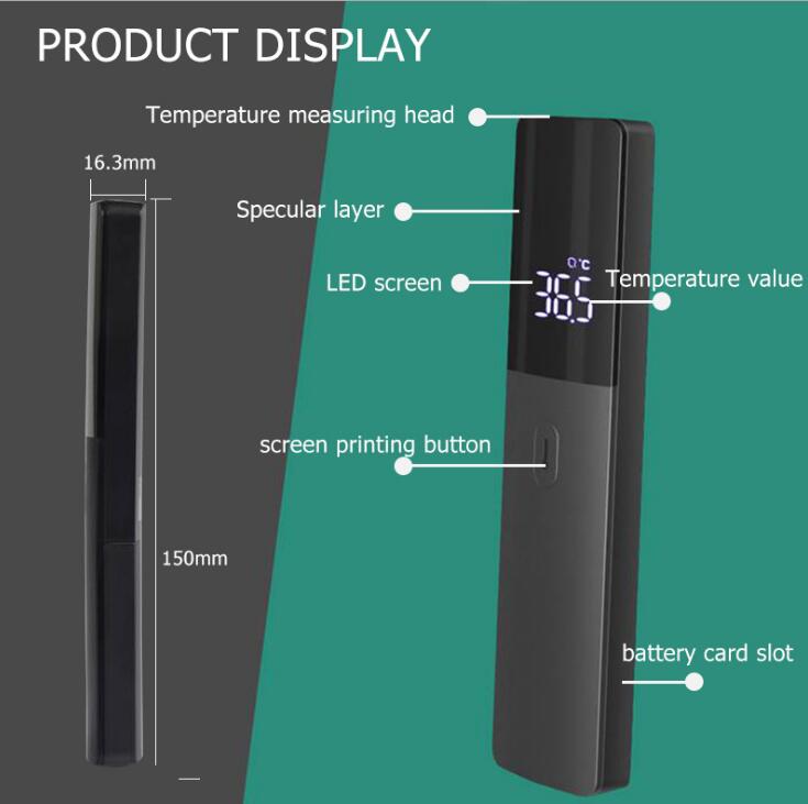 LED Display Smart Thermometer – Digital Body & Surface Temperature Monitor for Home Use