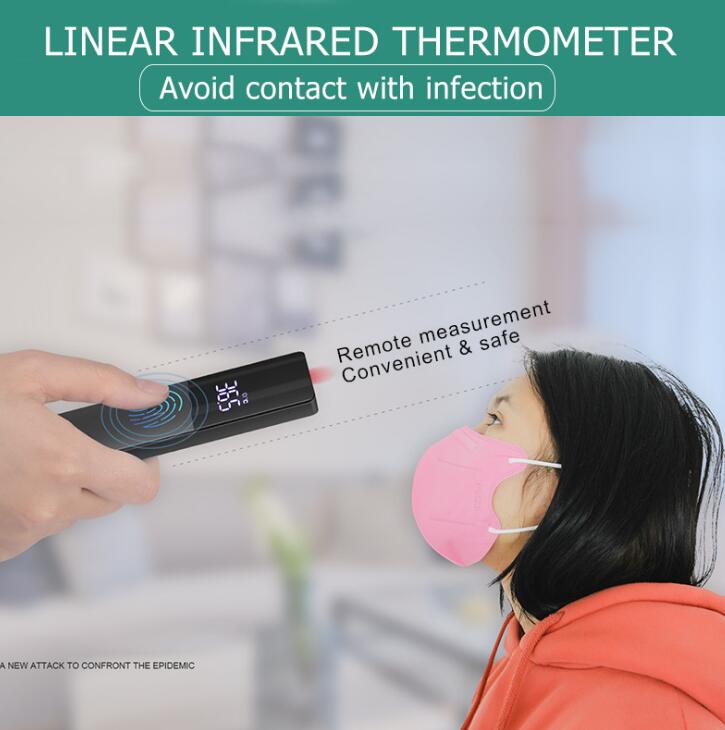 LED Display Smart Thermometer – Digital Body & Surface Temperature Monitor for Home Use