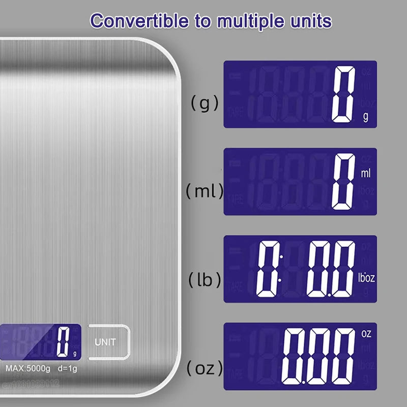 Stainless steel Kitchen Digital Scale