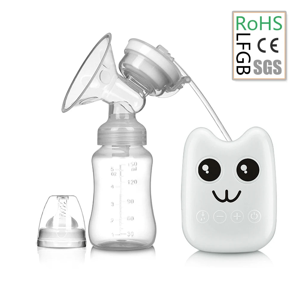 Electric Breast Pump – Unilateral & Bilateral Modes with Manual Silicone Pump for Effortless Breastfeeding