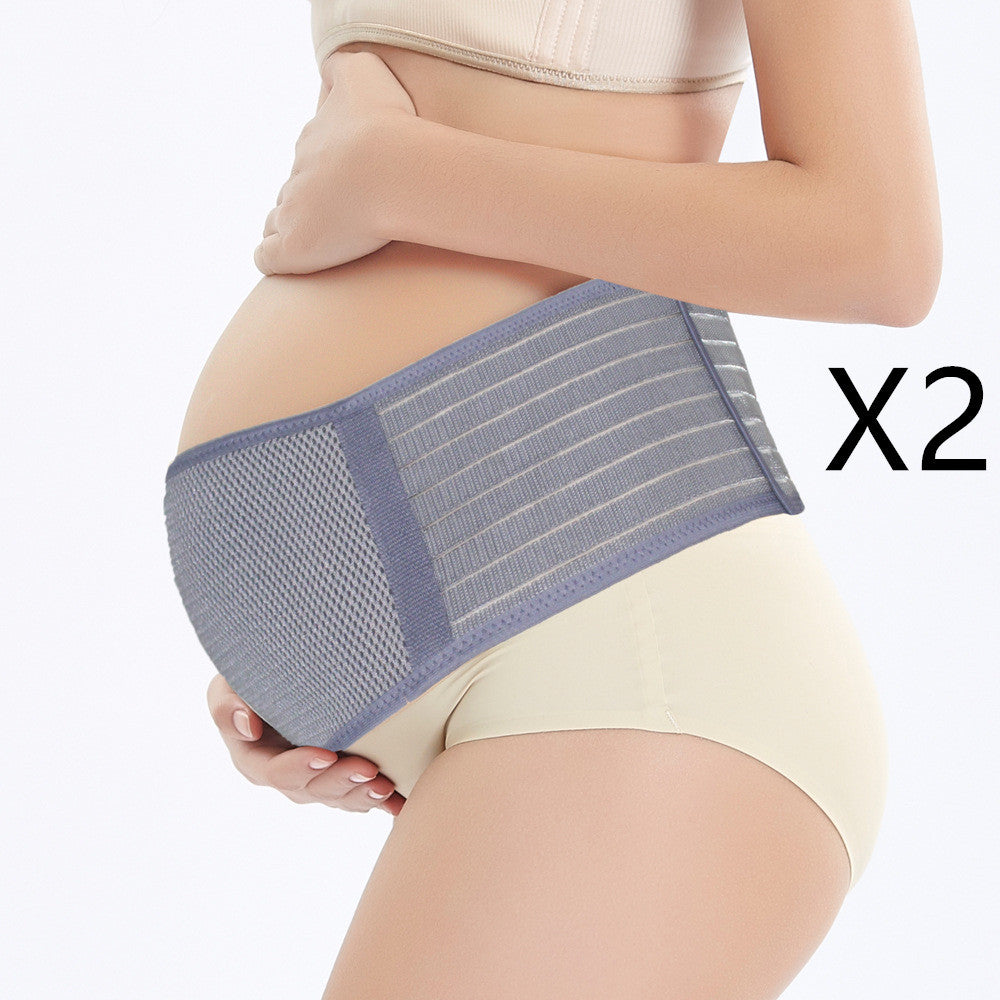 Mid-Pregnancy Abdominal Support Belt – Adjustable Maternity Belly Band for Lower Back & Pelvic Pain Relief
