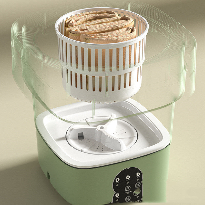 Mini Foldable Washing Machine – Laundry Simplified, Anywhere