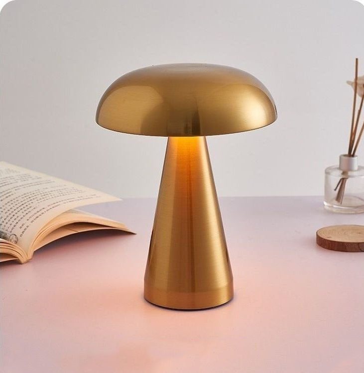 Retro Touch-Control Bar Table Lamp – Rechargeable Eye-Care Night Light