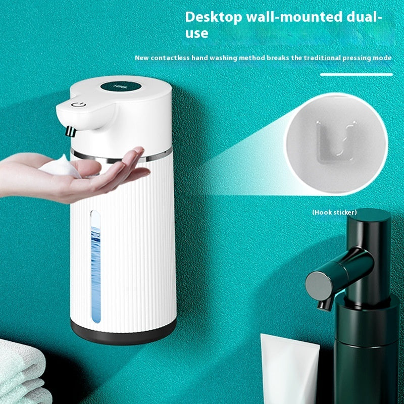 Touchless Automatic Foaming Soap Dispenser – Motion Sensor Hand Washing Device