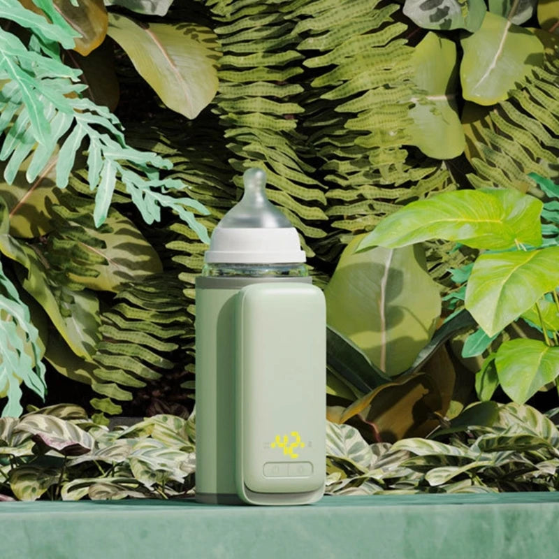 USB Rechargeable Bottle Warmer Bag – Portable Milk Heater & Insulation Cover