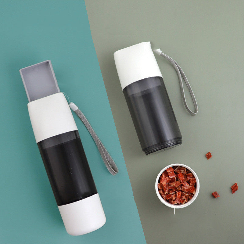 Portable Dog Water & Food Bottle – Hydrate Your Pup On-The-Go