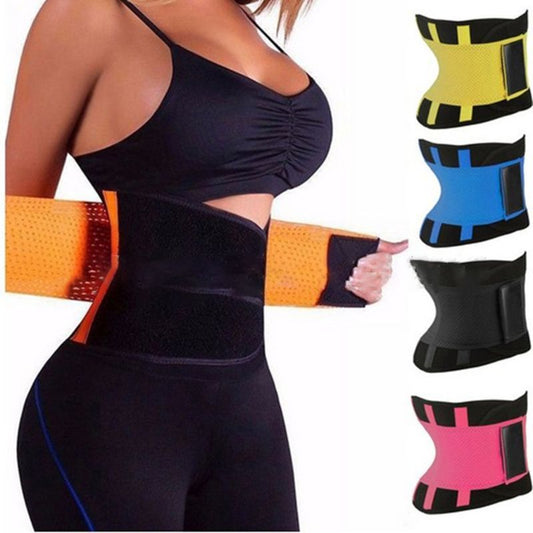 Simple Fitness Body Shaping Belt – Adjustable Waist Trimmer for Workout Support