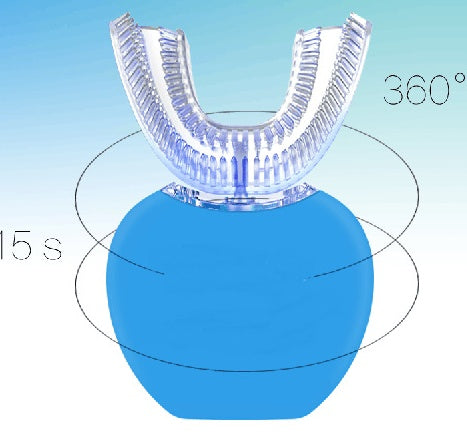 Ultrasonic U-Shaped Automatic Toothbrush – Hands-Free, Deep Clean for Busy Mornings
