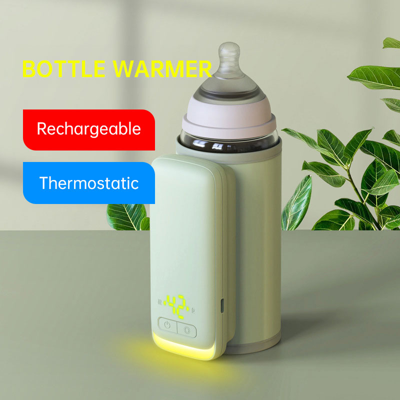 USB Rechargeable Bottle Warmer Bag – Portable Milk Heater & Insulation Cover