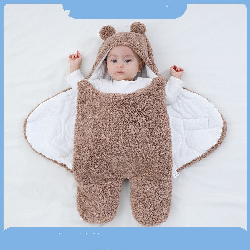 Anti-Startle Baby Swaddle Blanket – Soft Wrap for Better Sleep