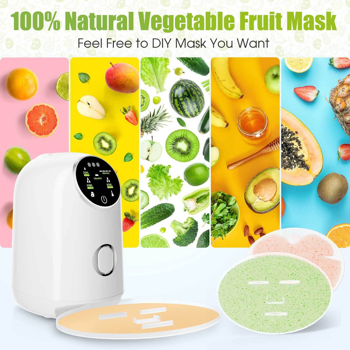 DIY Fruit & Vegetable Facial Mask Maker – Natural Skin Care Beauty Instrument