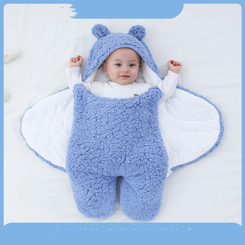 Anti-Startle Baby Swaddle Blanket – Soft Wrap for Better Sleep