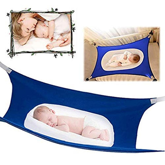 Portable Baby Hammock – Breathable, Detachable Sleeping Bed for Infants