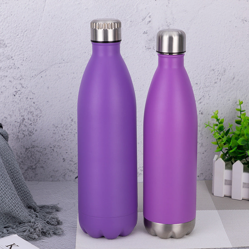 750ml Multifunction Coke-Style Stainless Thermos – Detachable Outdoor Water Bottle