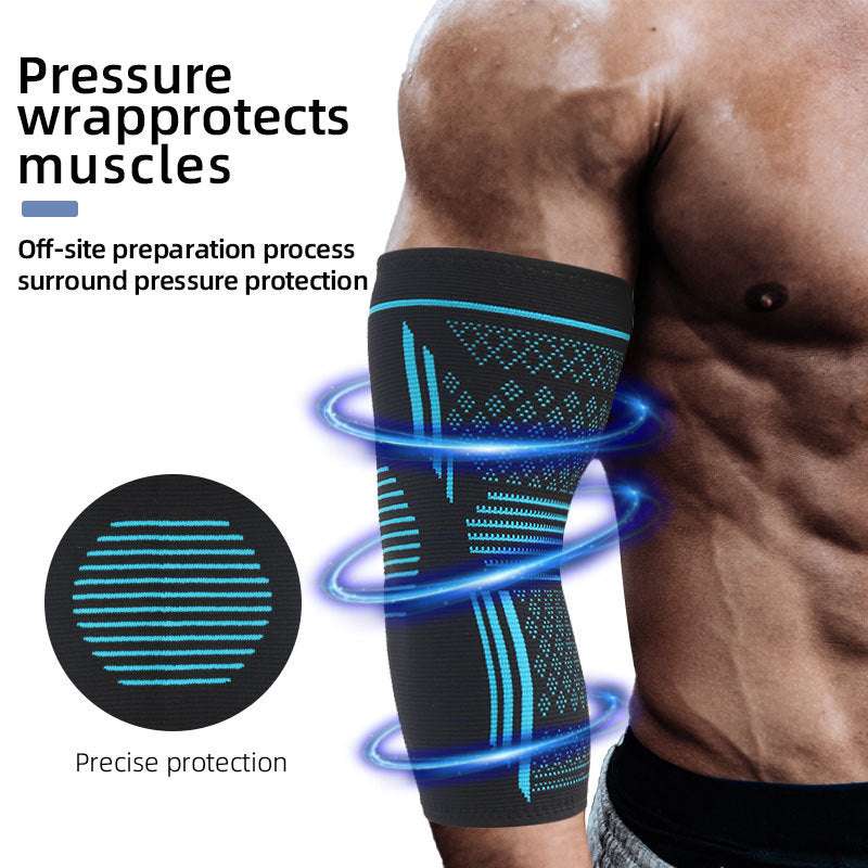 Sports Elbow Protection Sleeve – Four-Way Elastic Compression Support