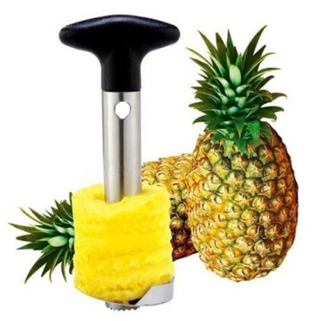 Stainless Steel Pineapple Corer – Slice Fruit in Seconds