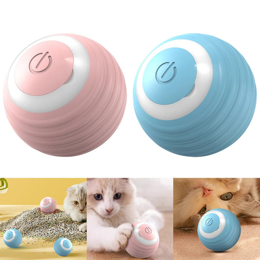 Smart Rolling Ball for Cats – Endless Play for Curious Kitties