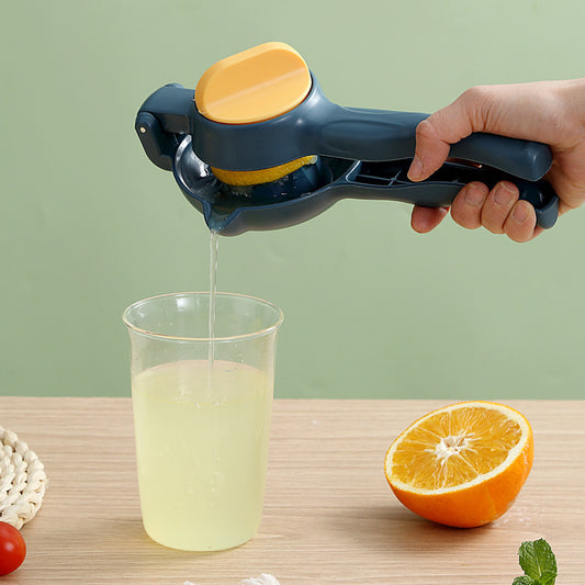 Multi-Functional Manual Juicer – Portable Lemon & Orange Juice Press for Home & Travel