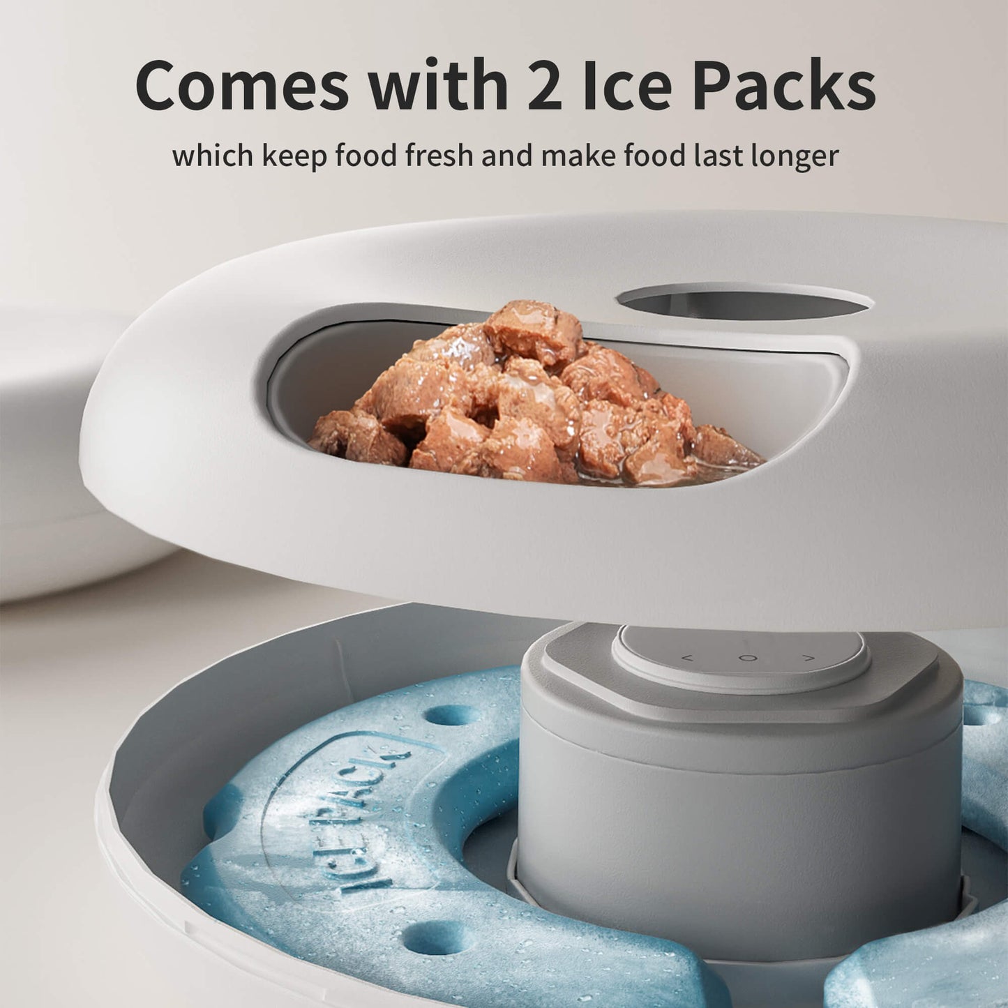 Donut Frost WiFi Automatic Cat Feeder – 6-Meal Dispenser with App Control