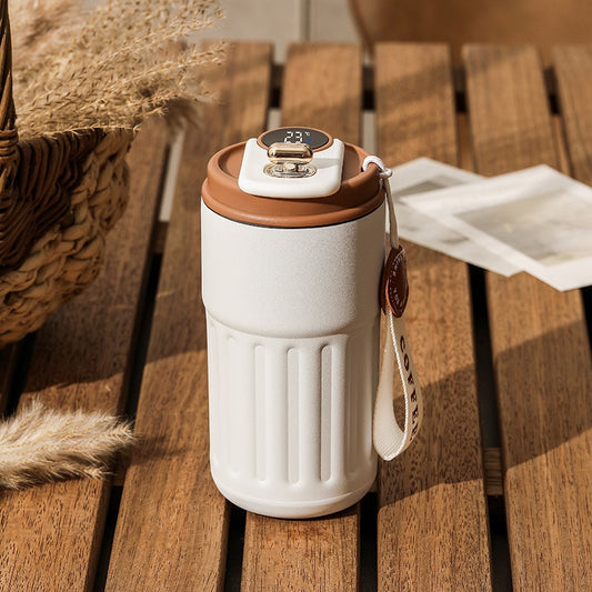 316 Stainless Vacuum Coffee Cup – Double-Layer Insulated Thermos for Every Commute