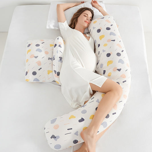 Ergonomic C-Shaped Breastfeeding Pillow – Maternity & Pregnancy Body Support