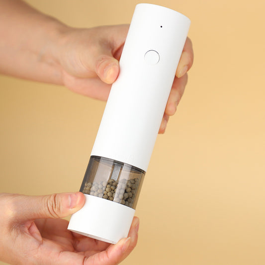 USB Electric Pepper Grinder – Automatic Salt & Spice Mill for Kitchen