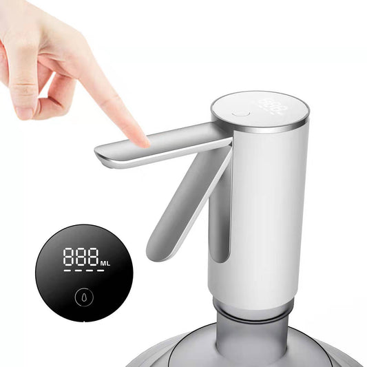 Household Electric Water Display Bottled Water Touch Folding Water Dispenser